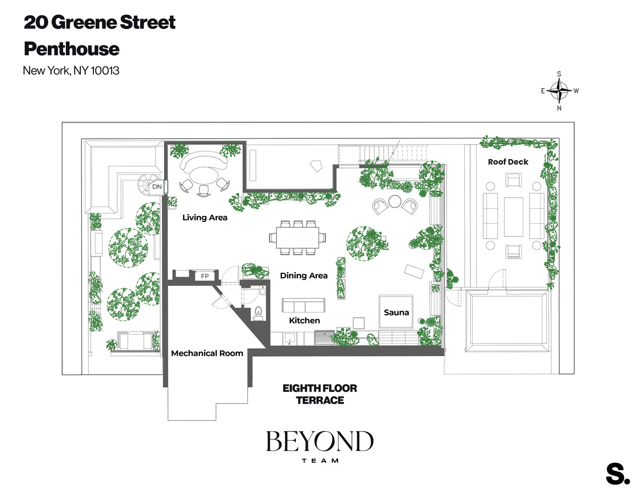 20 GREENE Street PENTHOUSE