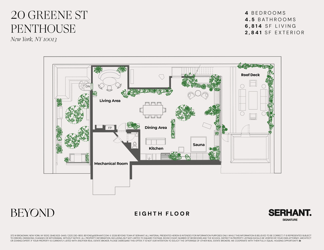 20 GREENE Street PENTHOUSE