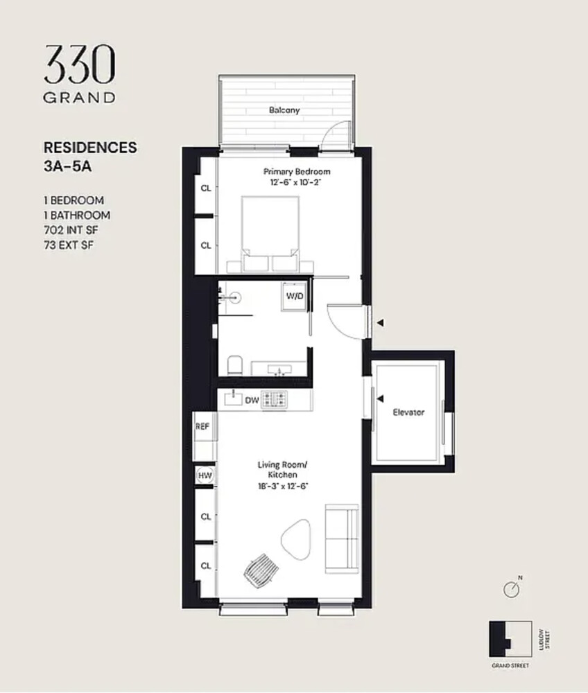 330 GRAND Street 4A