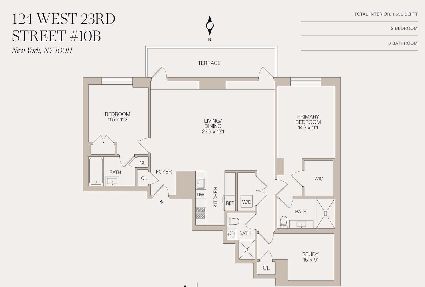 124 W 23rd Street 10B