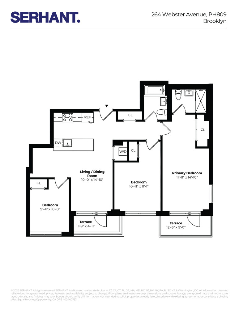 264 WEBSTER Avenue PH809
