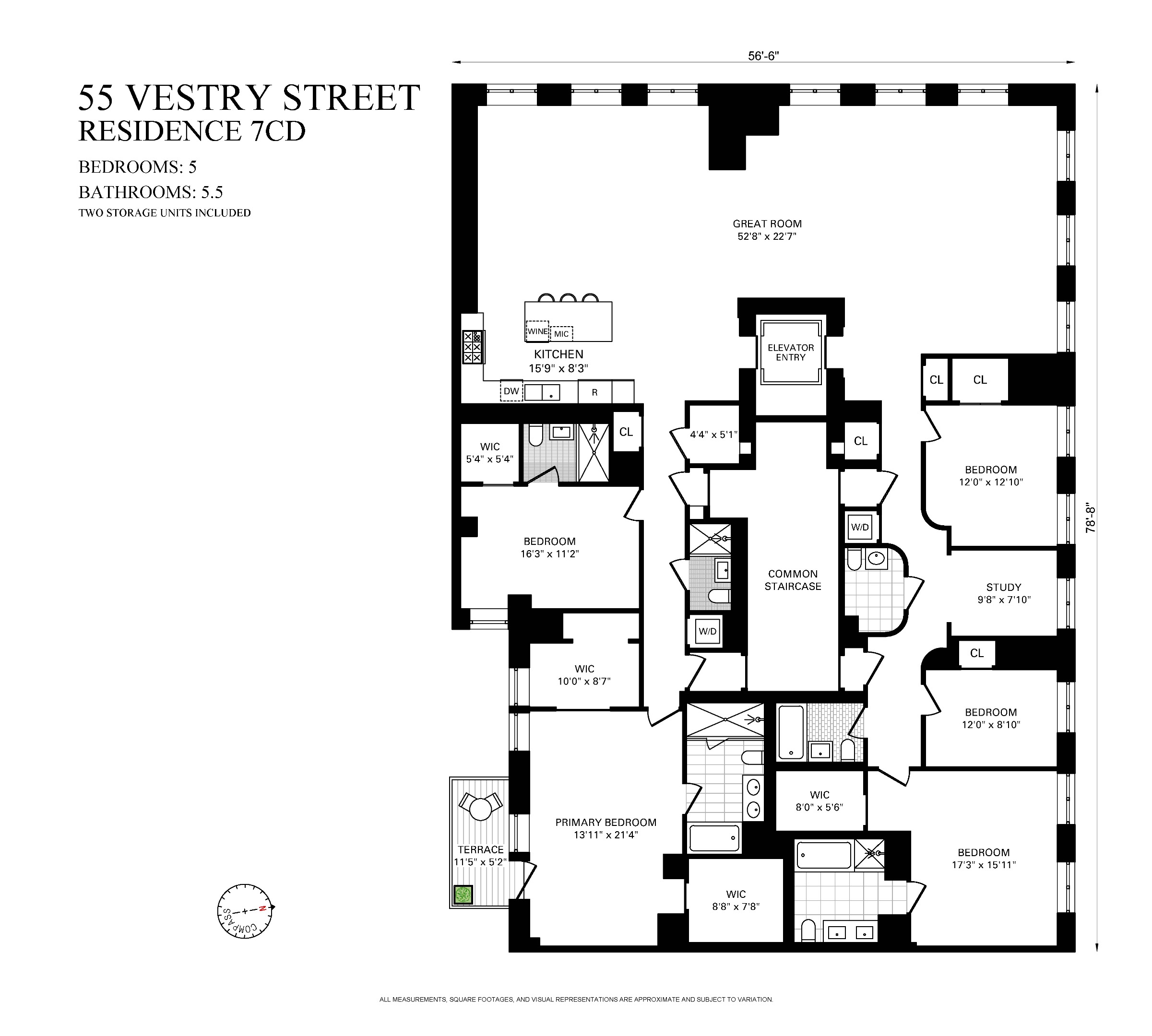 55 Vestry Street 7CD