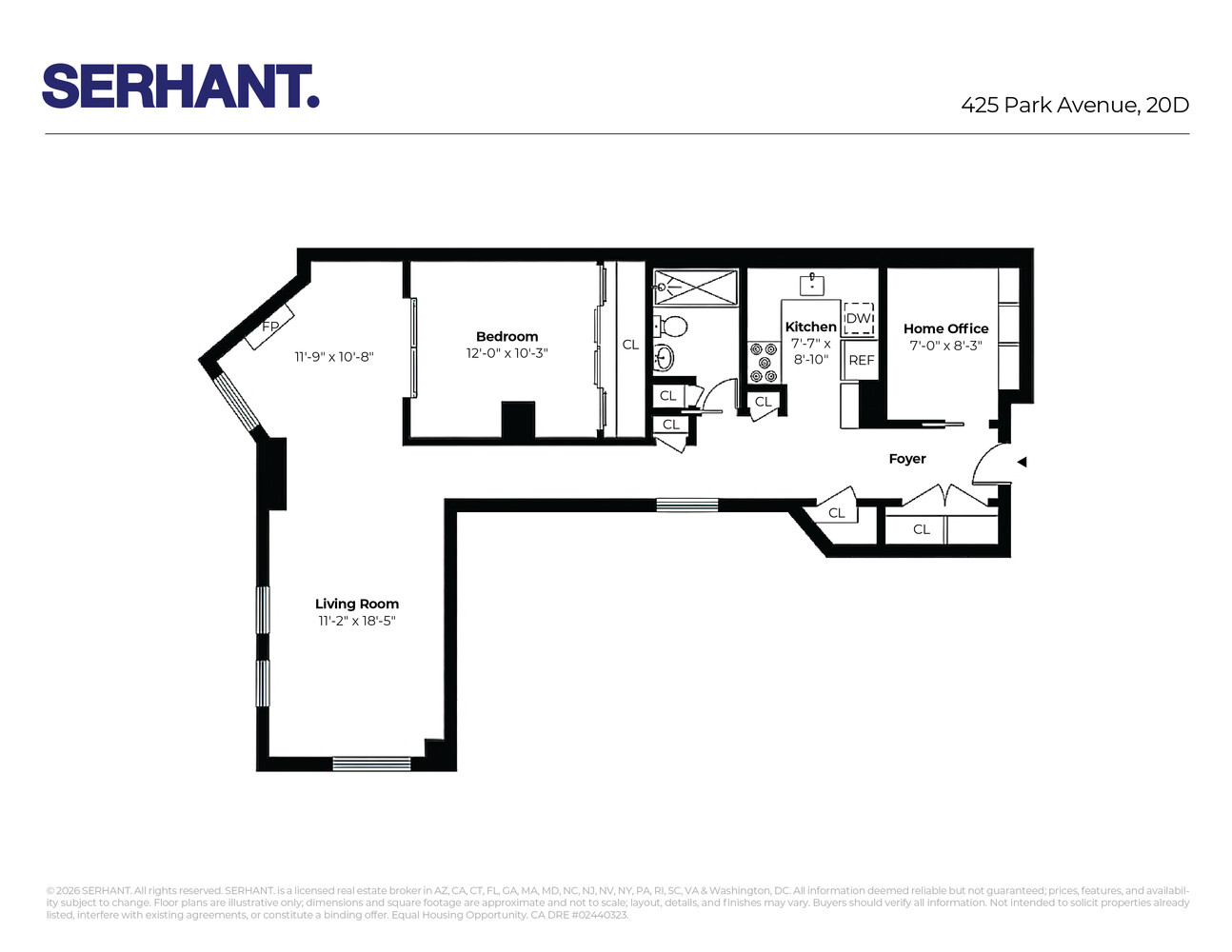 425 PARK Avenue S 20D