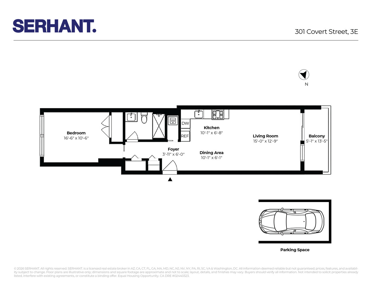 301 COVERT Street 3E