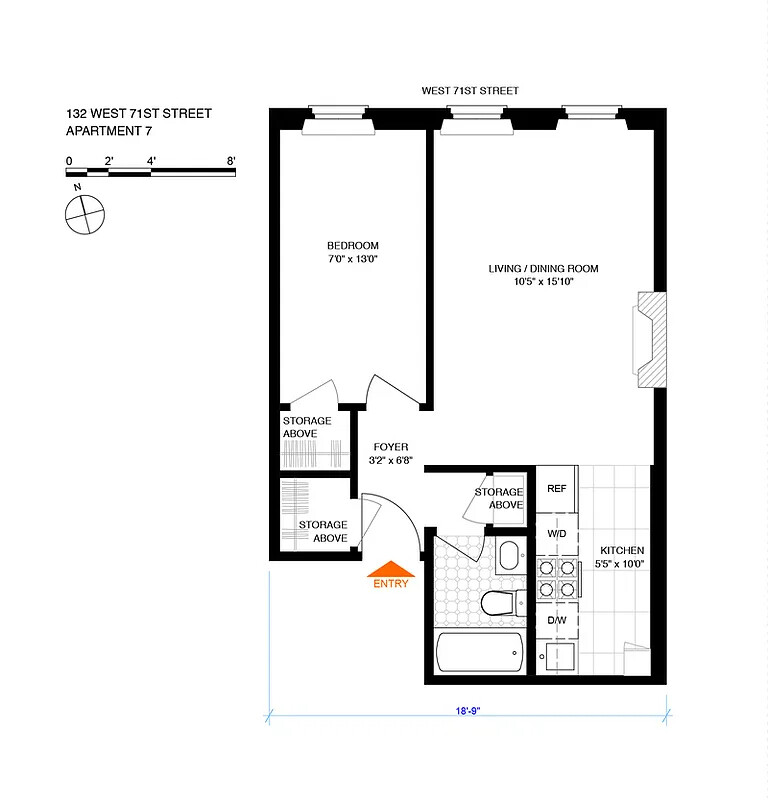132 W 71ST Street 7