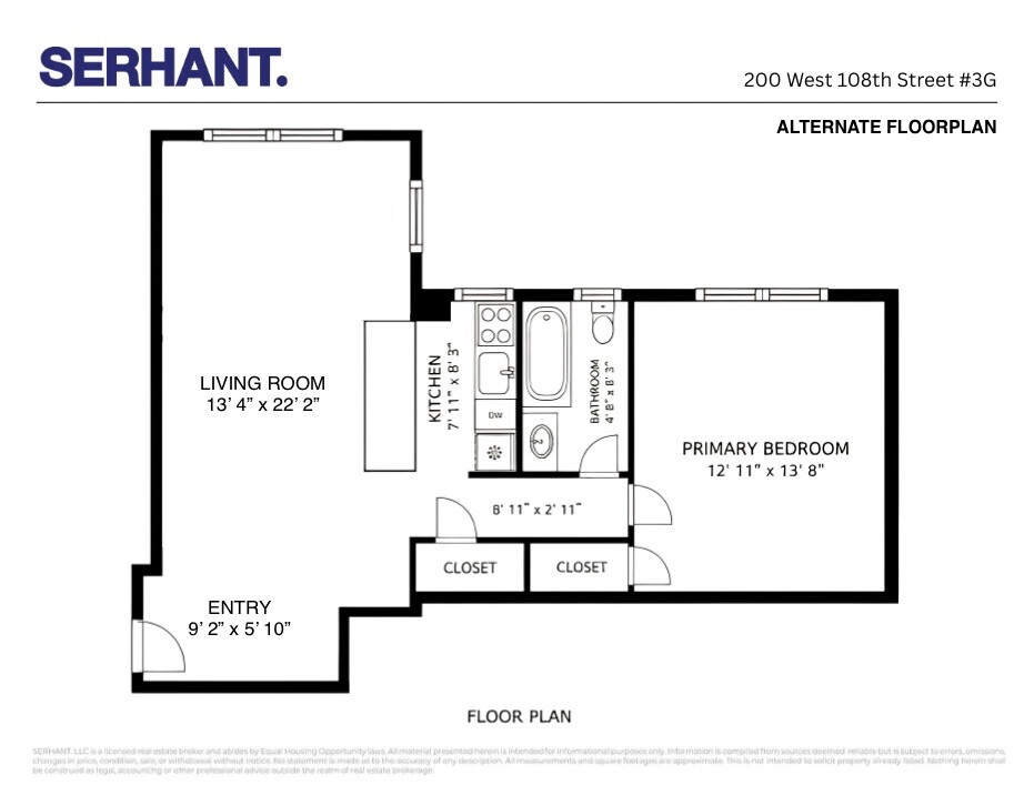 200 W 108TH Street 3G