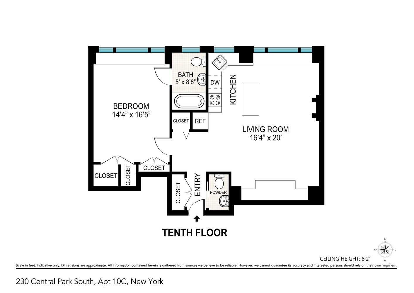 230 CENTRAL Park S 10C