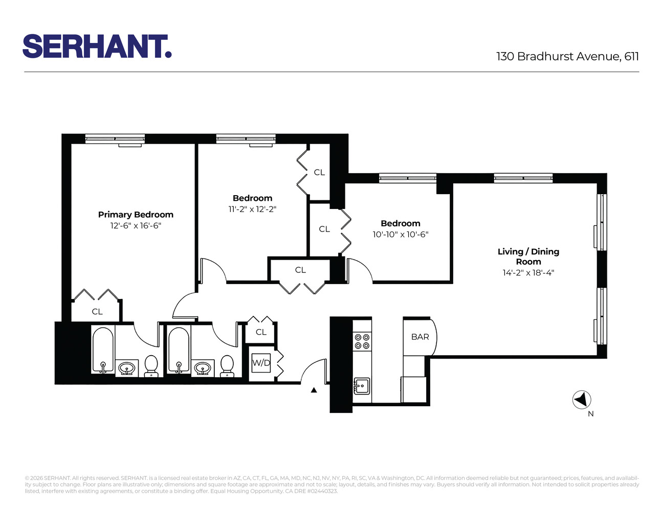 130 BRADHURST Avenue APT611