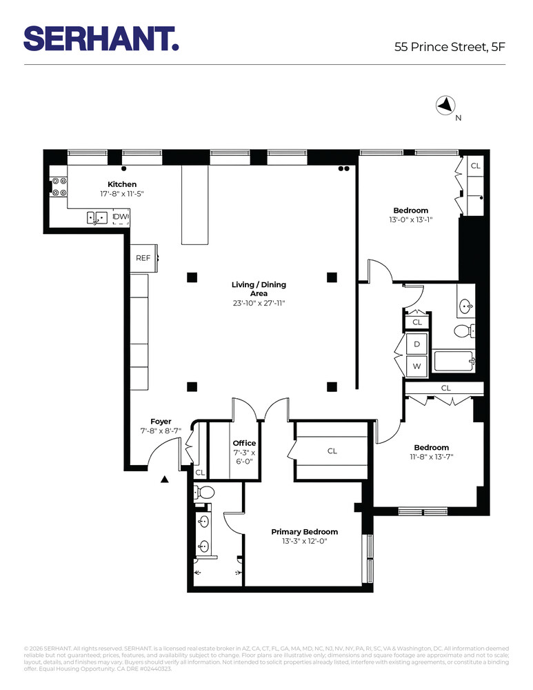55 PRINCE Street 5F
