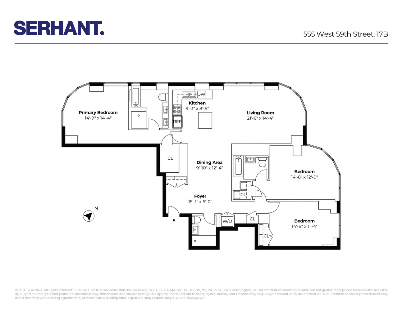 555 W 59TH Street 17B