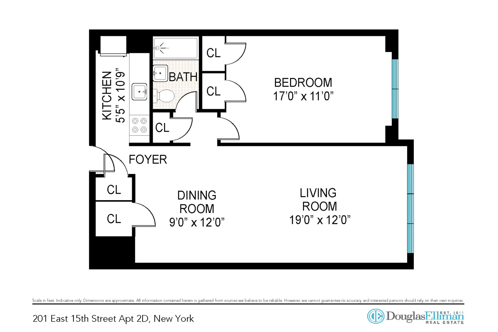 201 E 15TH Street 2D