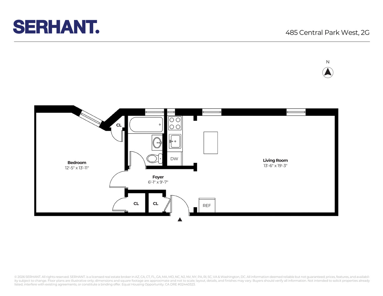 485 CENTRAL Park W APT2G