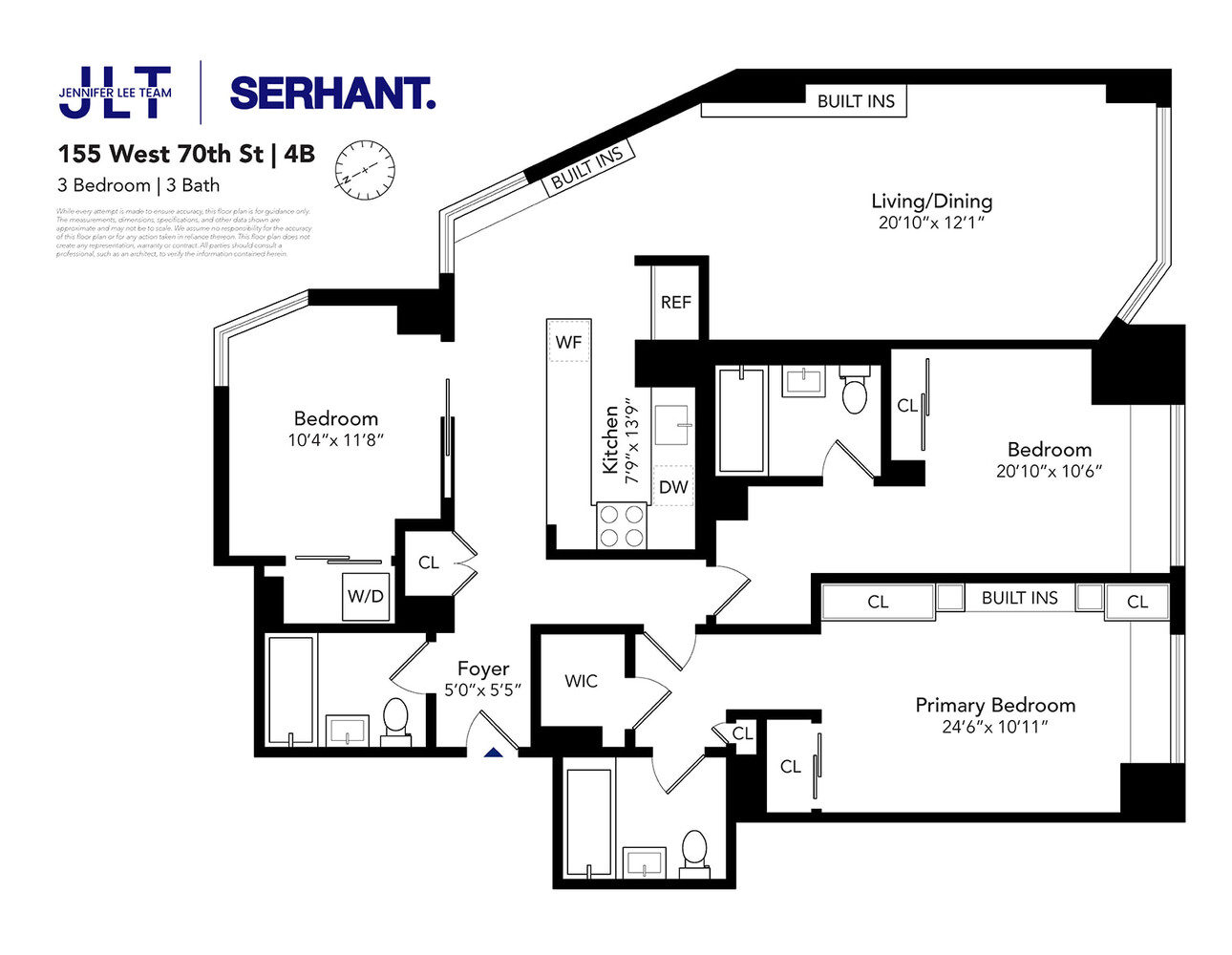 155 W 70TH Street 4B