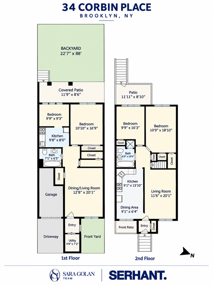 34 CORBIN Place