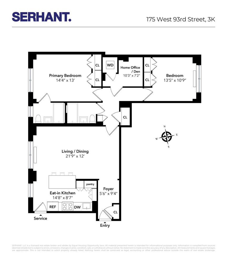 175 W 93RD Street 3K