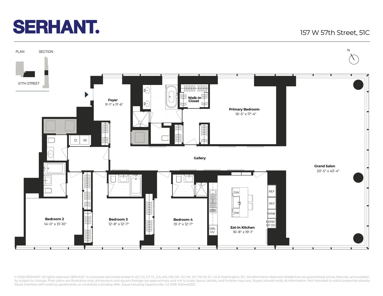 157 W 57TH Street 51C