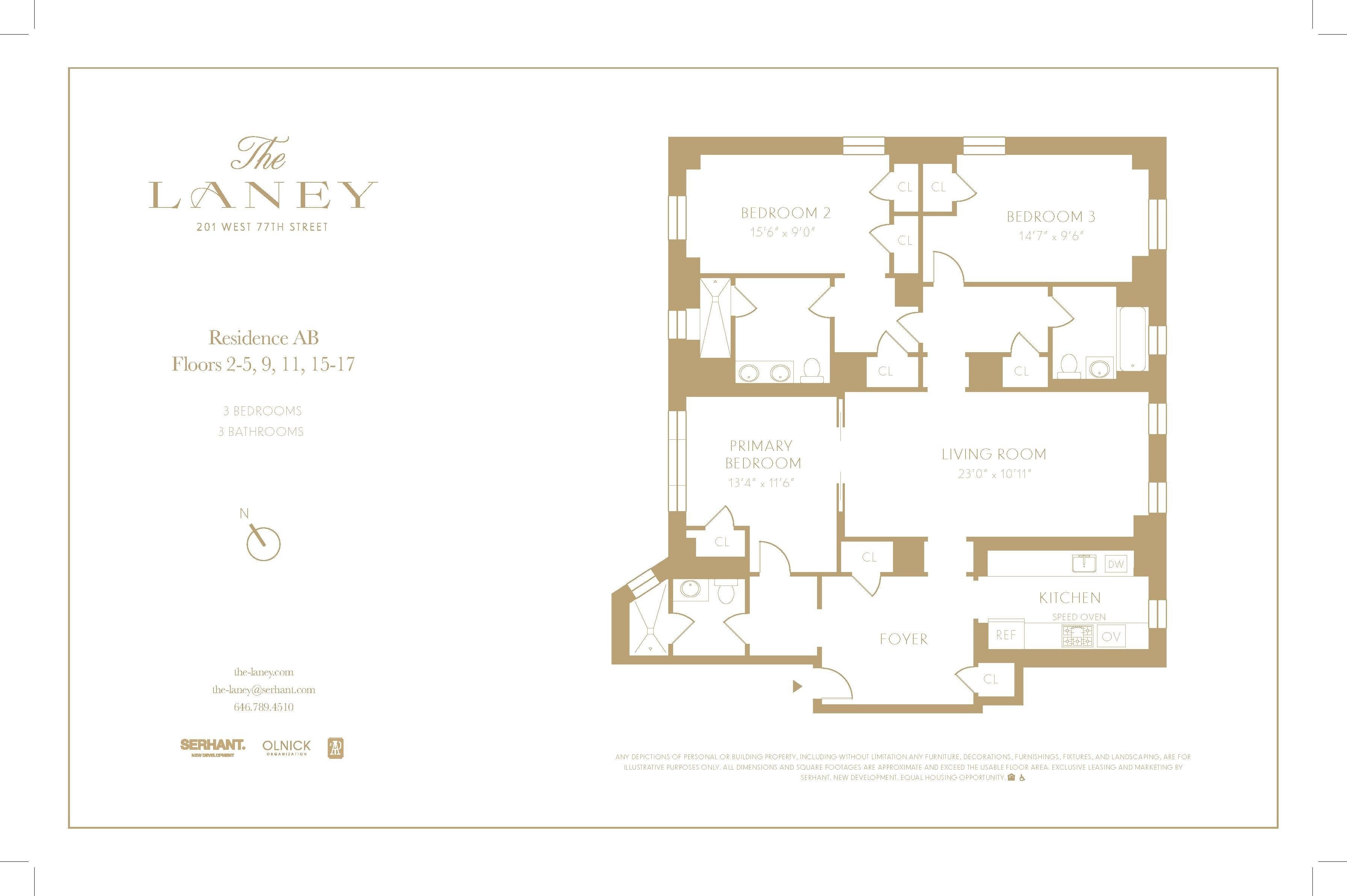 201 W 77th Street Unit: 15AB