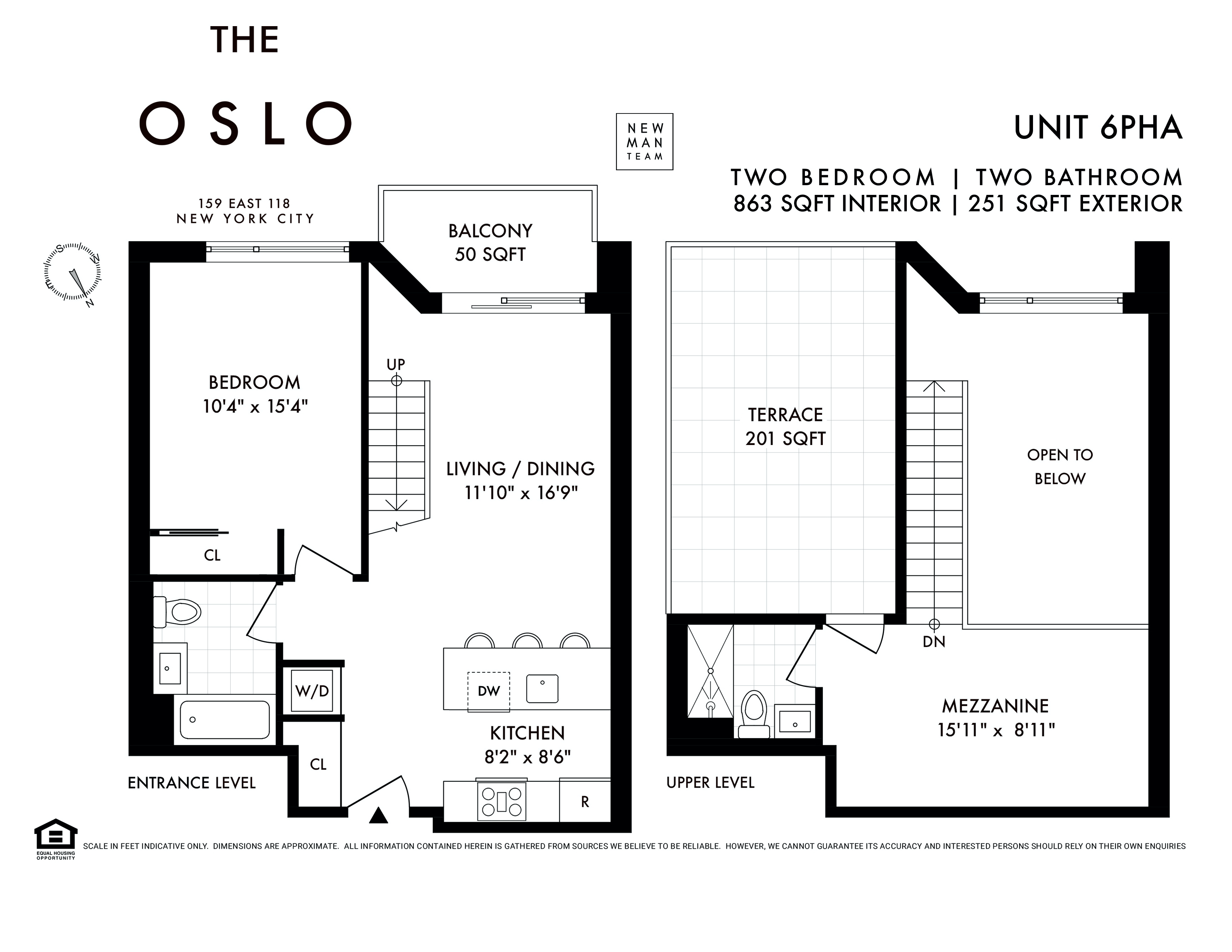 159 E 118TH Street Unit: 6PHA