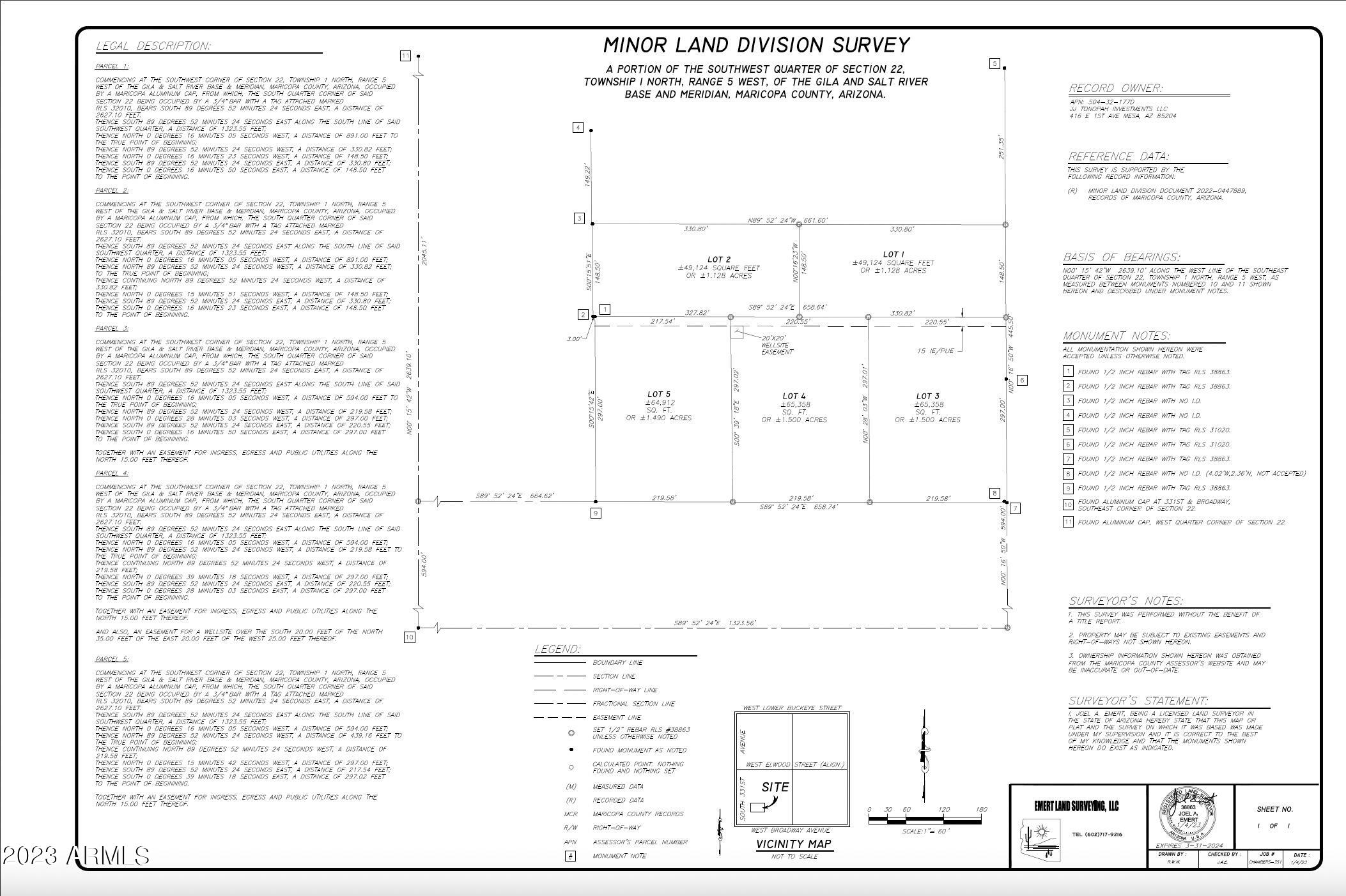 331st Ave & Broadway Ave -- Lot 5