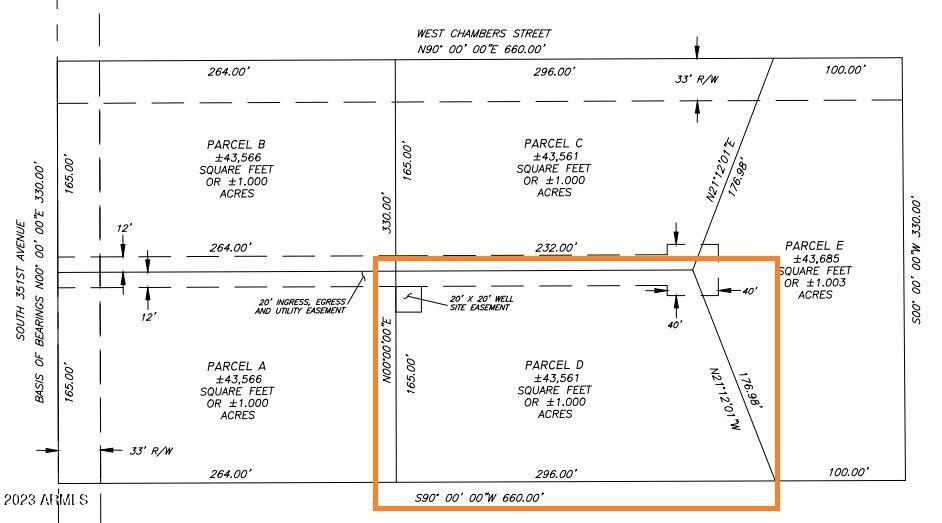 351st N Ave of Salome Highway Lot D