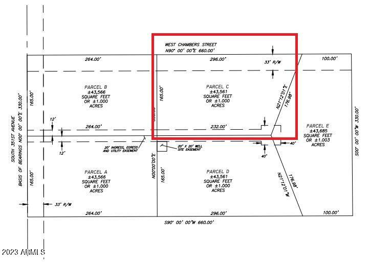 351st Ave N of Salome Highway Lot C