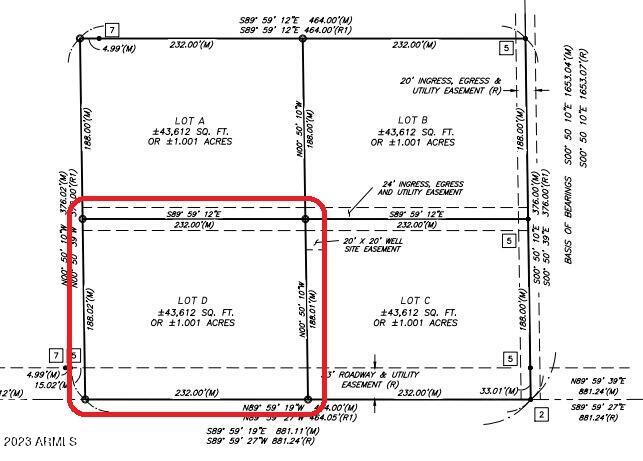 433rd Ave S of Salome Hwy -- Lot D