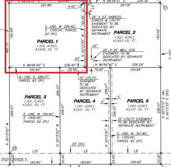 382nd Ave S of San Miguel Ave -- Lot 1