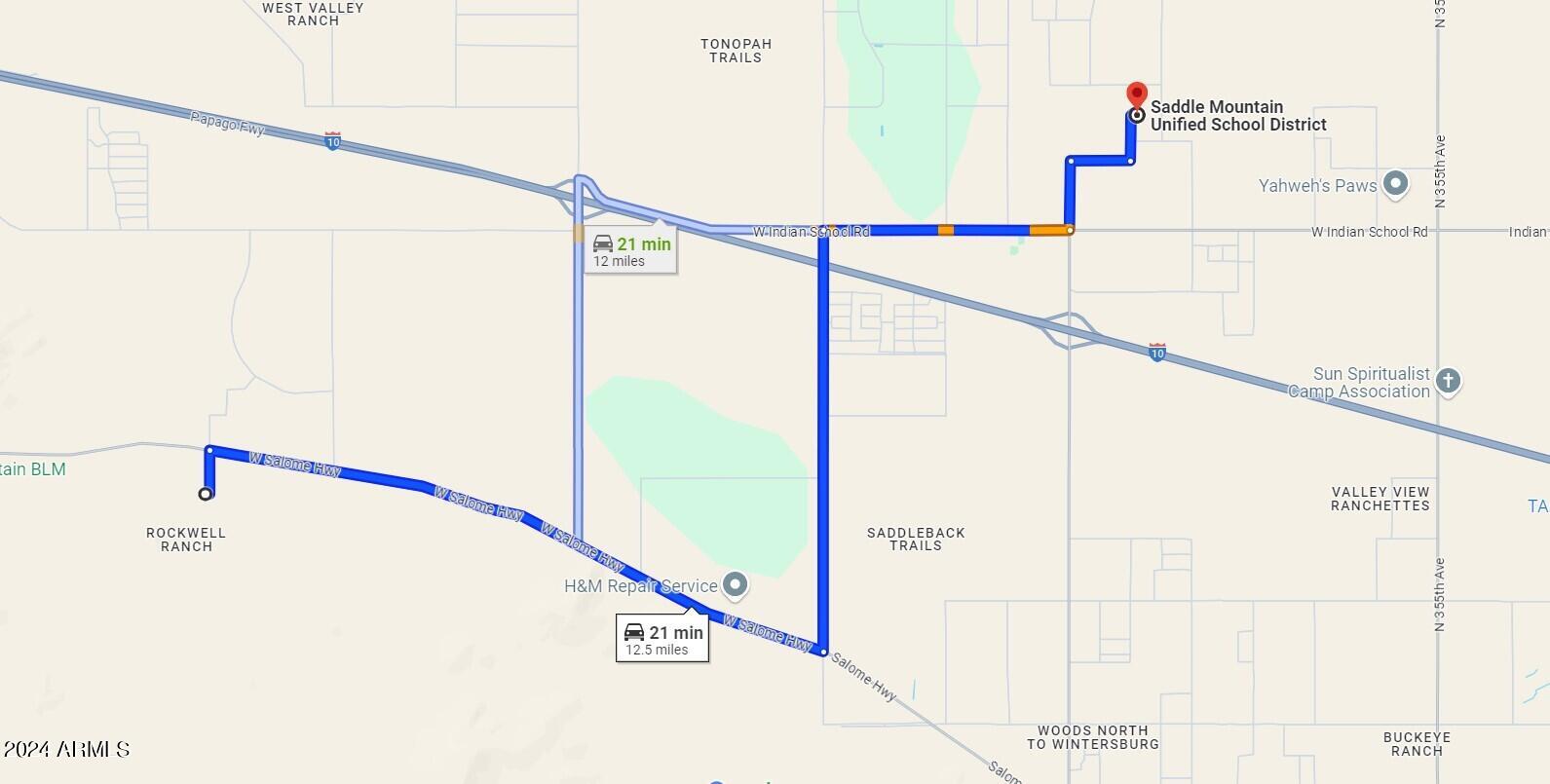435th Ave S of Salome Hwy -- Lot R