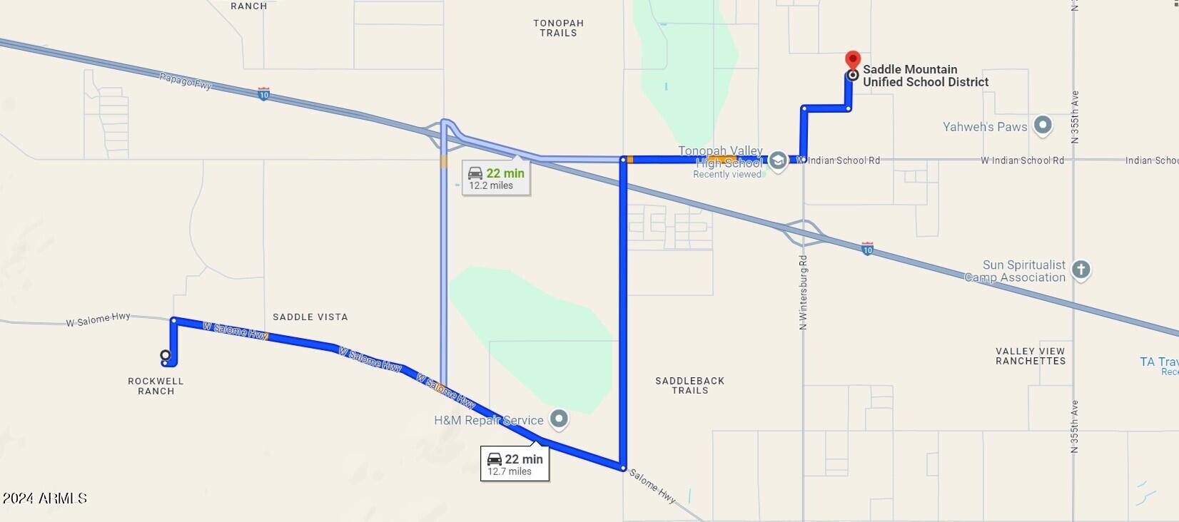 435th Ave S of Salome Hwy -- Lot T