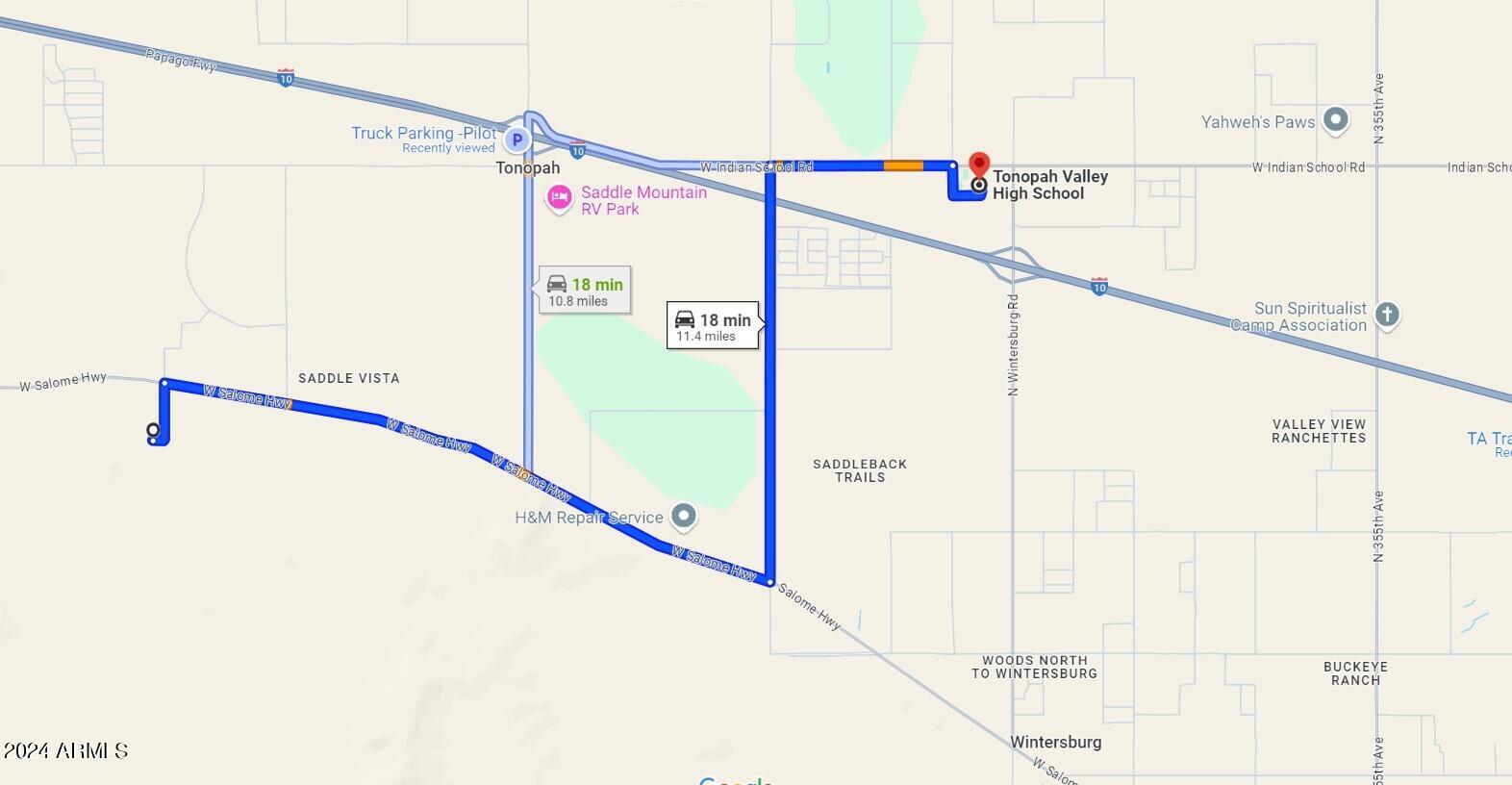 435th Ave S of Salome Hwy -- Lot T