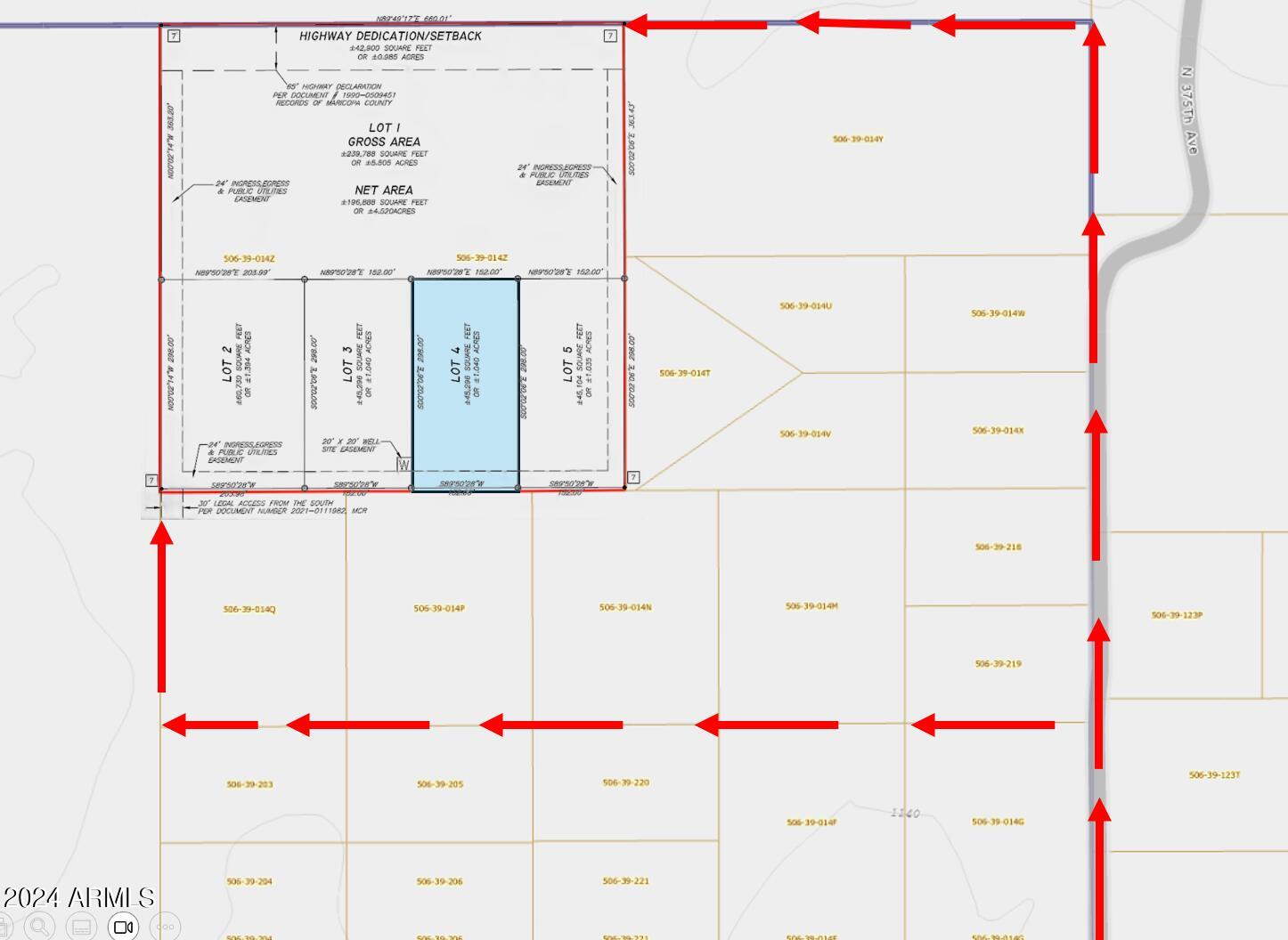 377th Ave & Camelback Road Lot 4 Unit: -Lot 4