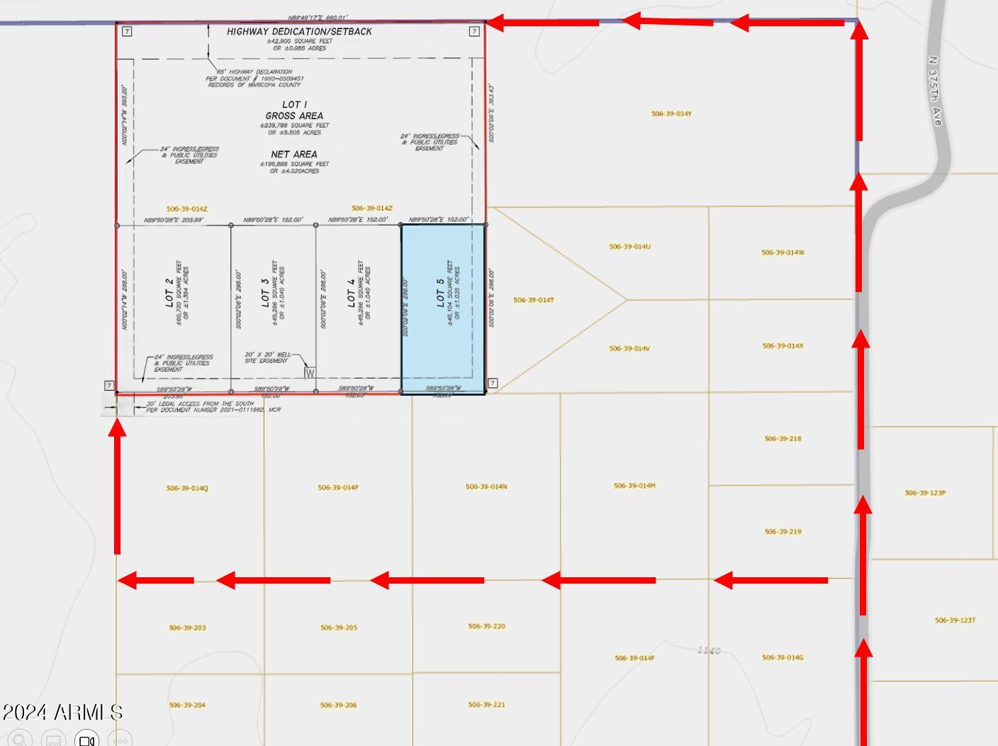 377th Ave & Camelback Road Lot 5