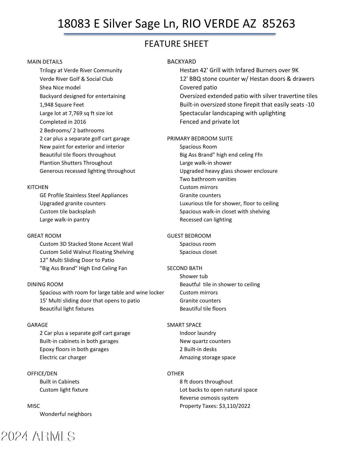 18083 E SILVER SAGE Lane