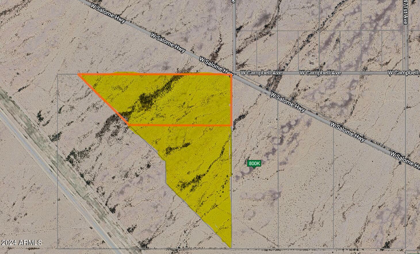 475th Ave & Salome Highway Unit: .