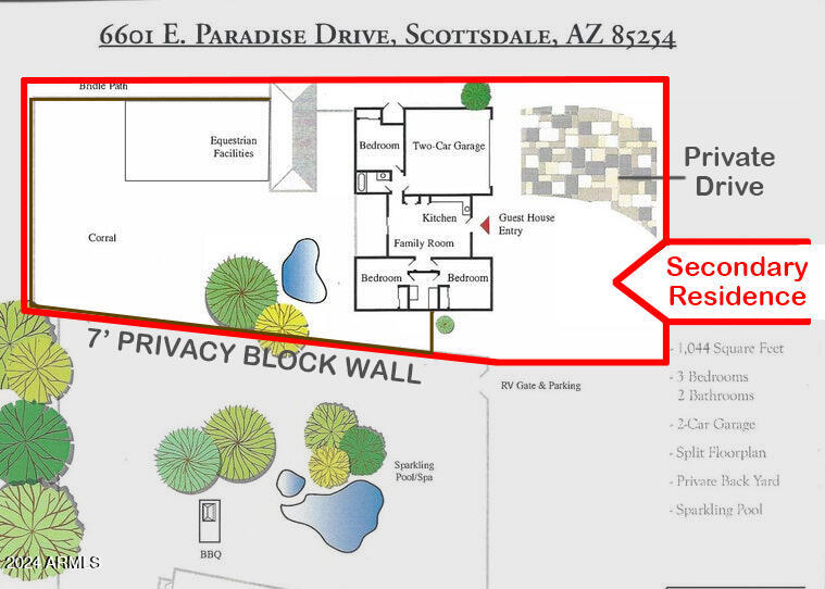 6601 E PARADISE Drive