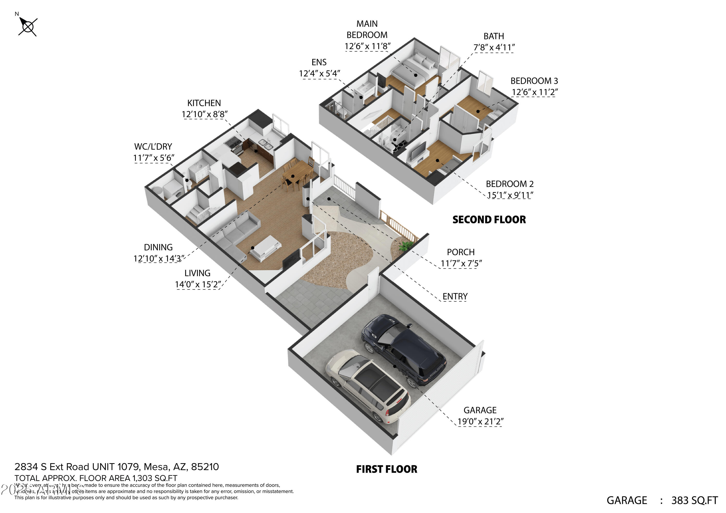 2834 S Extension Road, 1079