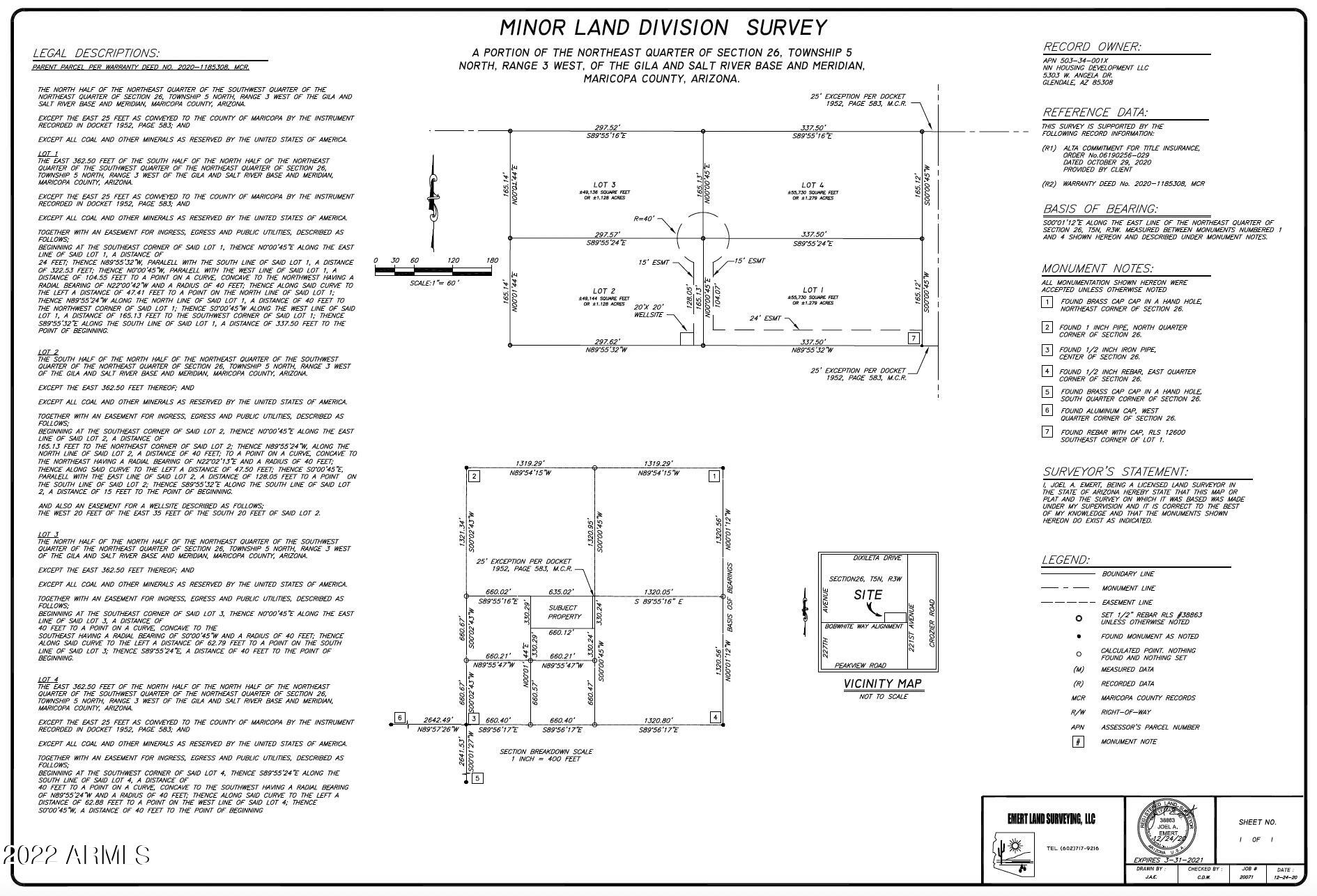 000 N 221st Avenue, Lot-2, Wittmann Unit: Lot-2