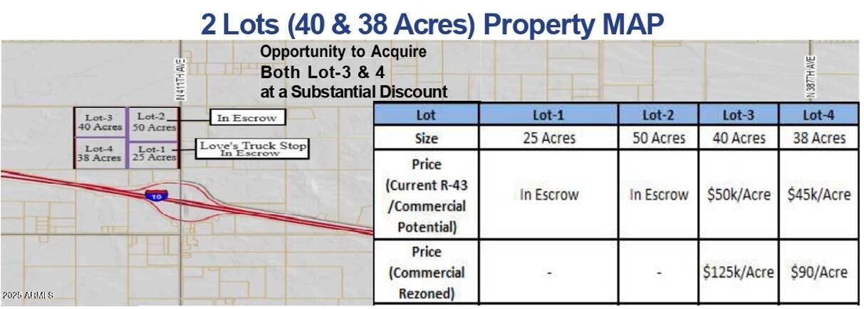 411th Ave & camelback Road, Lot 4, Tonopah Unit: Lot 4