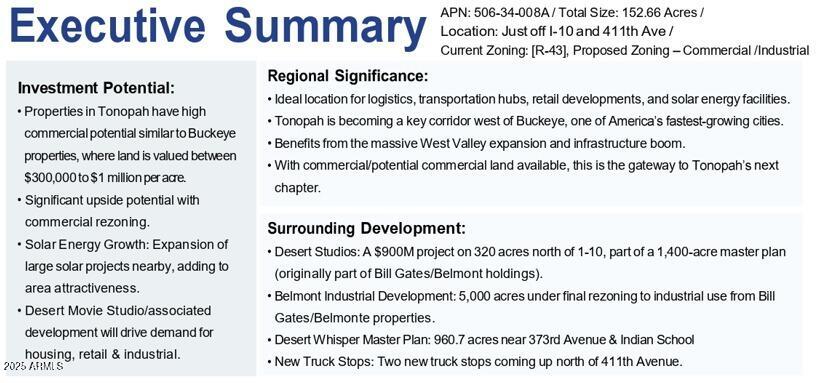 411th Ave & camelback Road, Lot 4, Tonopah Unit: Lot 4