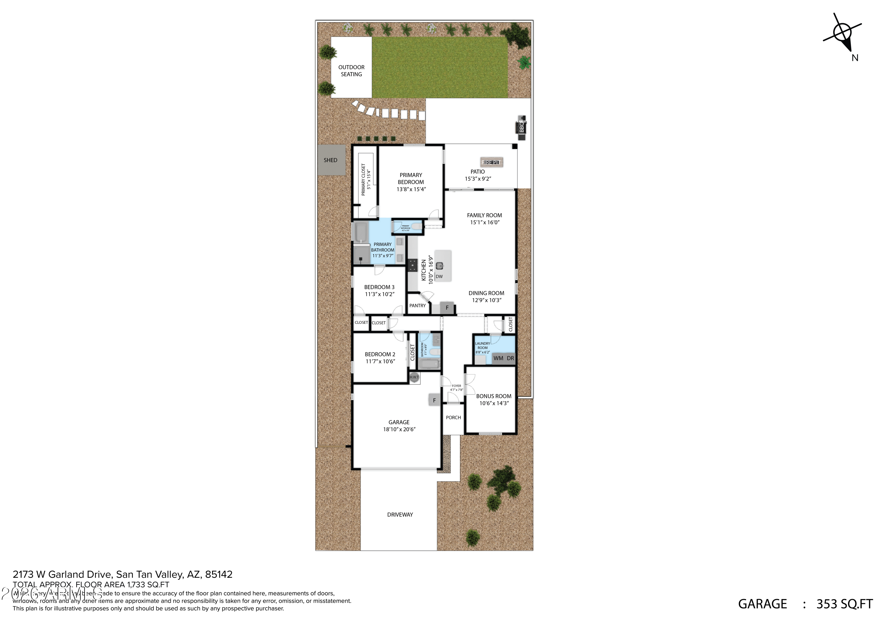 2173 W GARLAND Drive