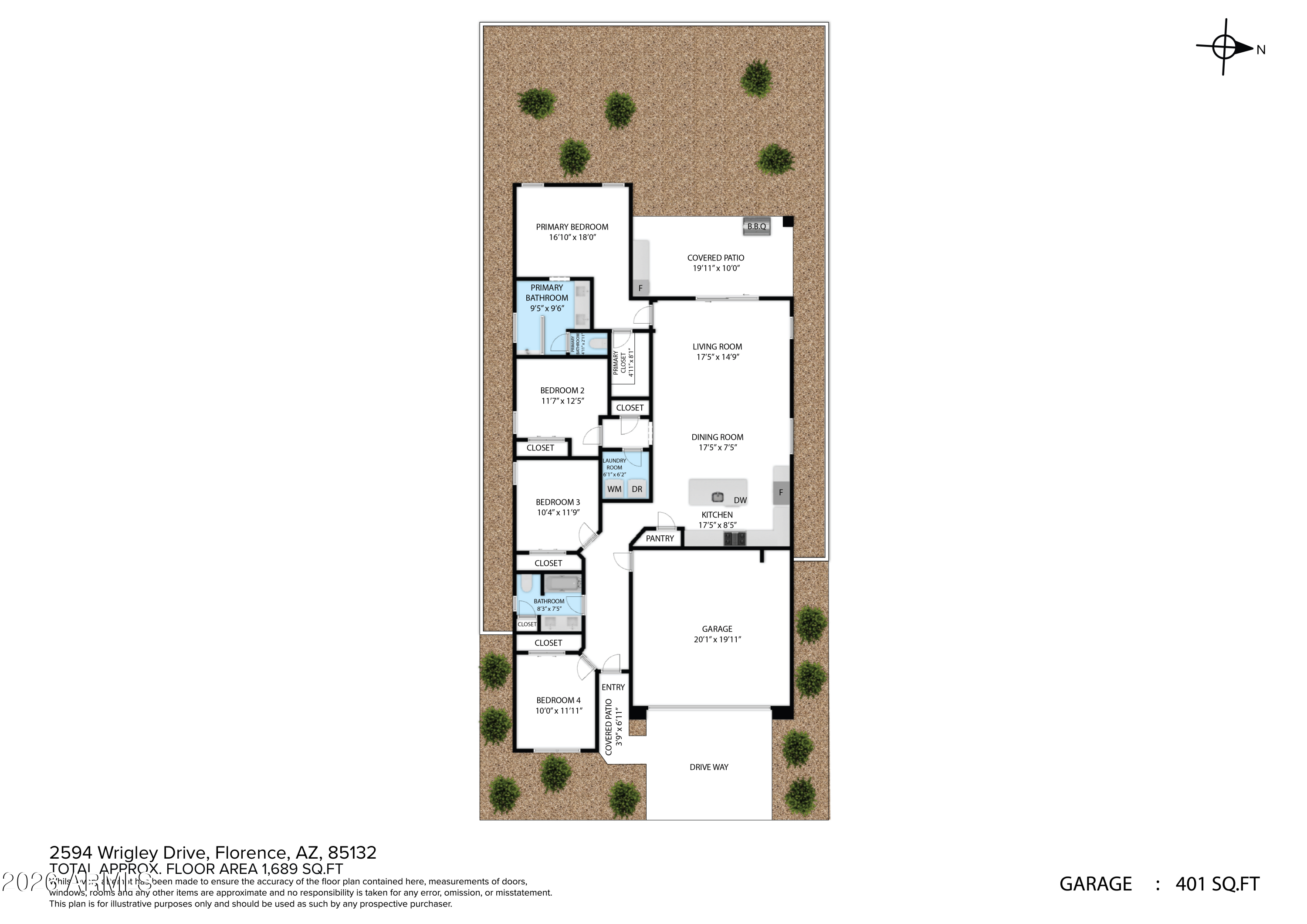 2594 N WRIGLEY Drive