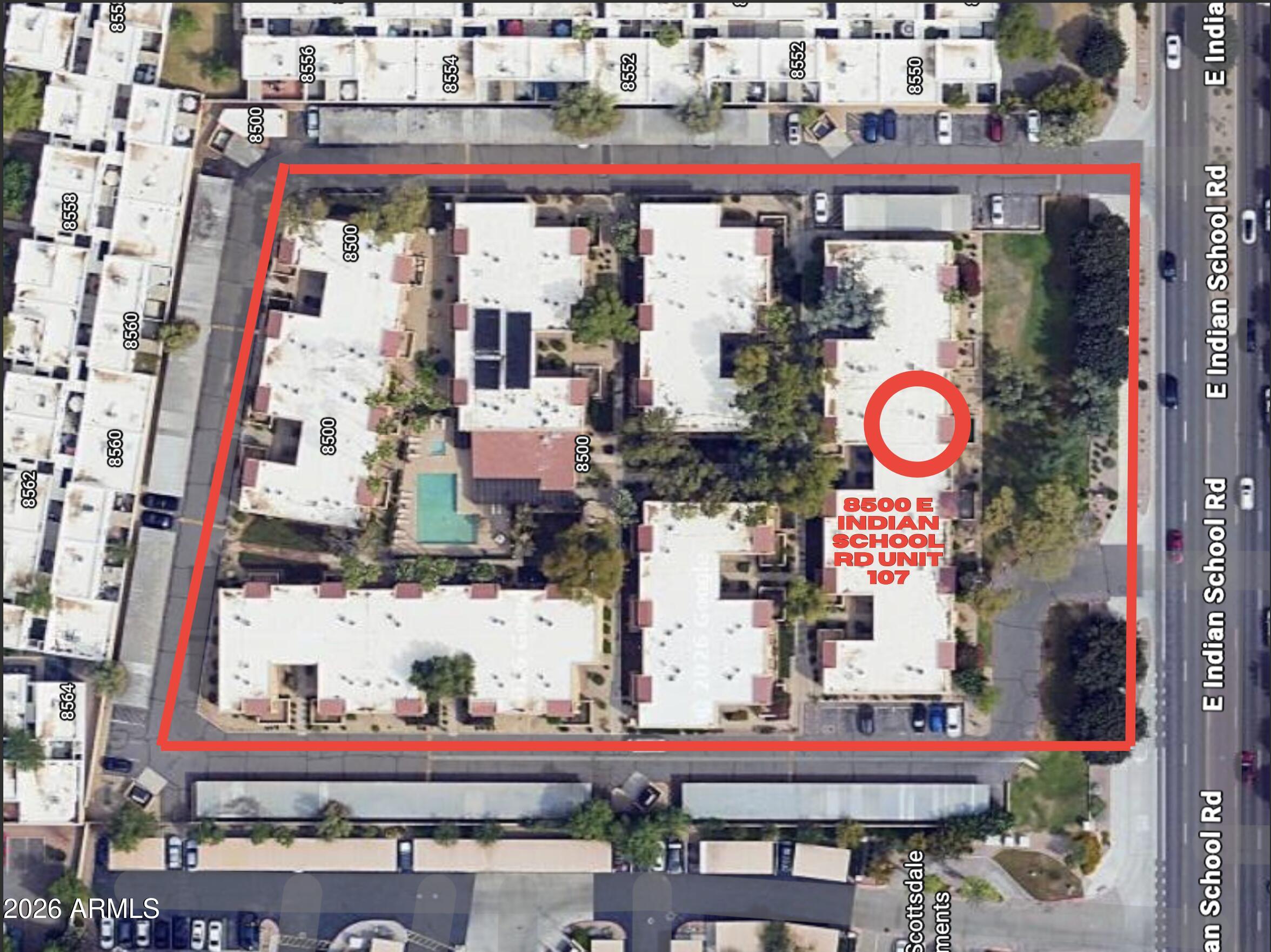 8500 E INDIAN SCHOOL Road 107