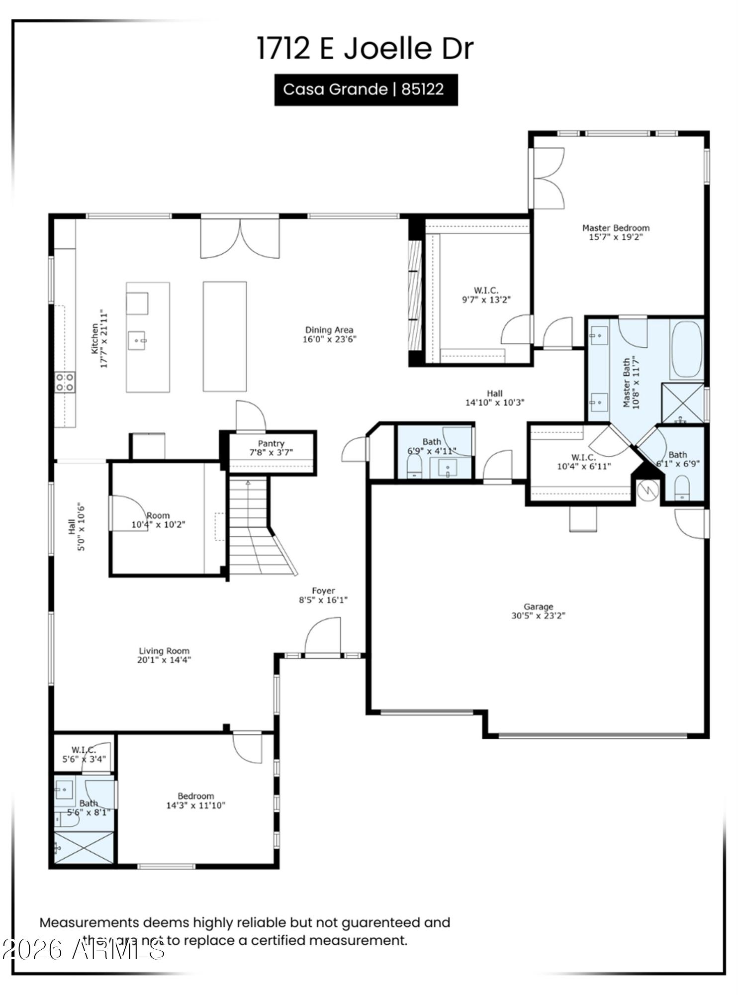 1712 E JOELLE Drive