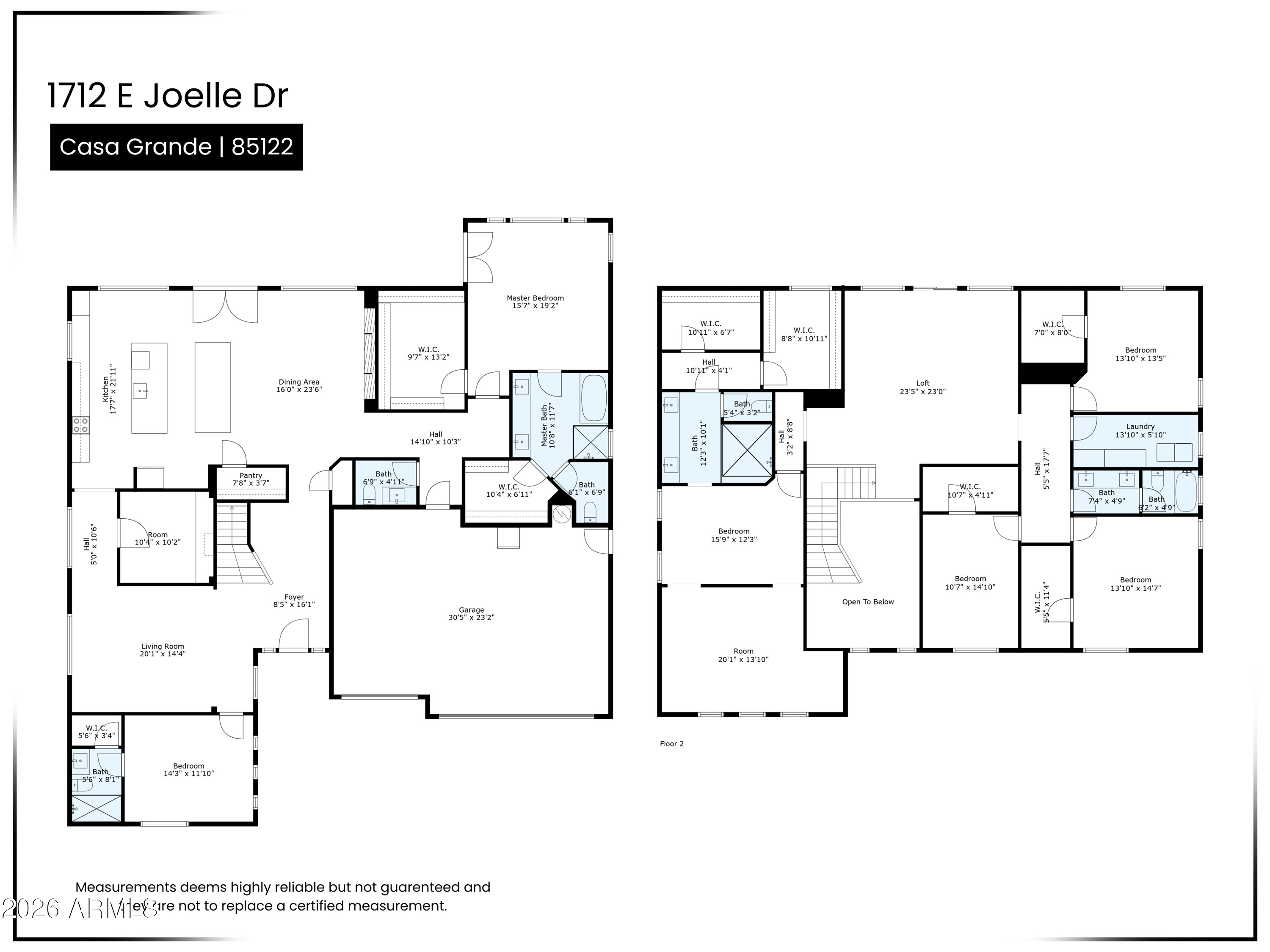 1712 E JOELLE Drive
