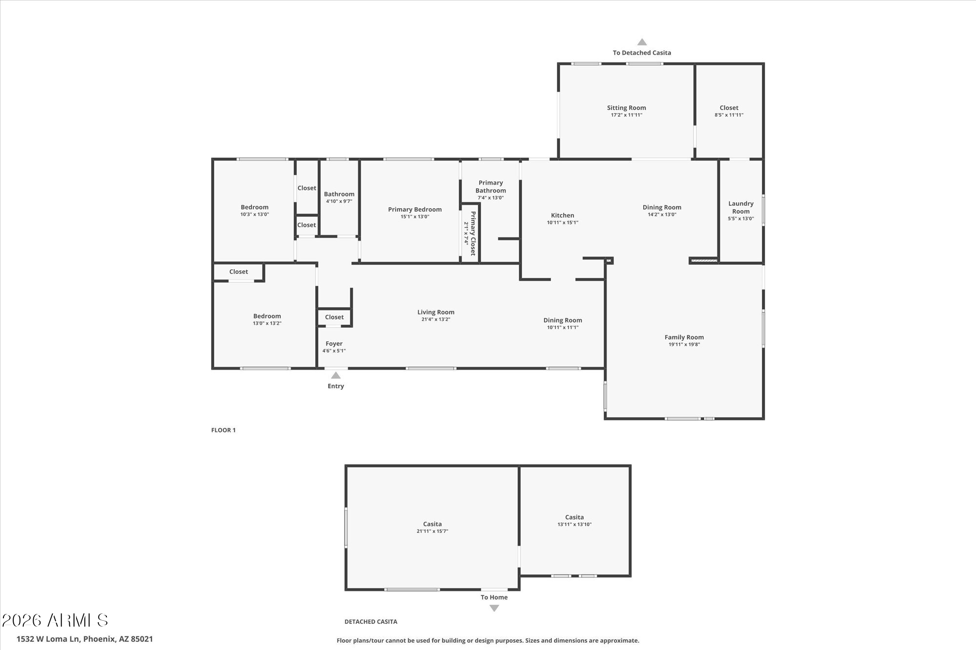 1532 W LOMA Lane