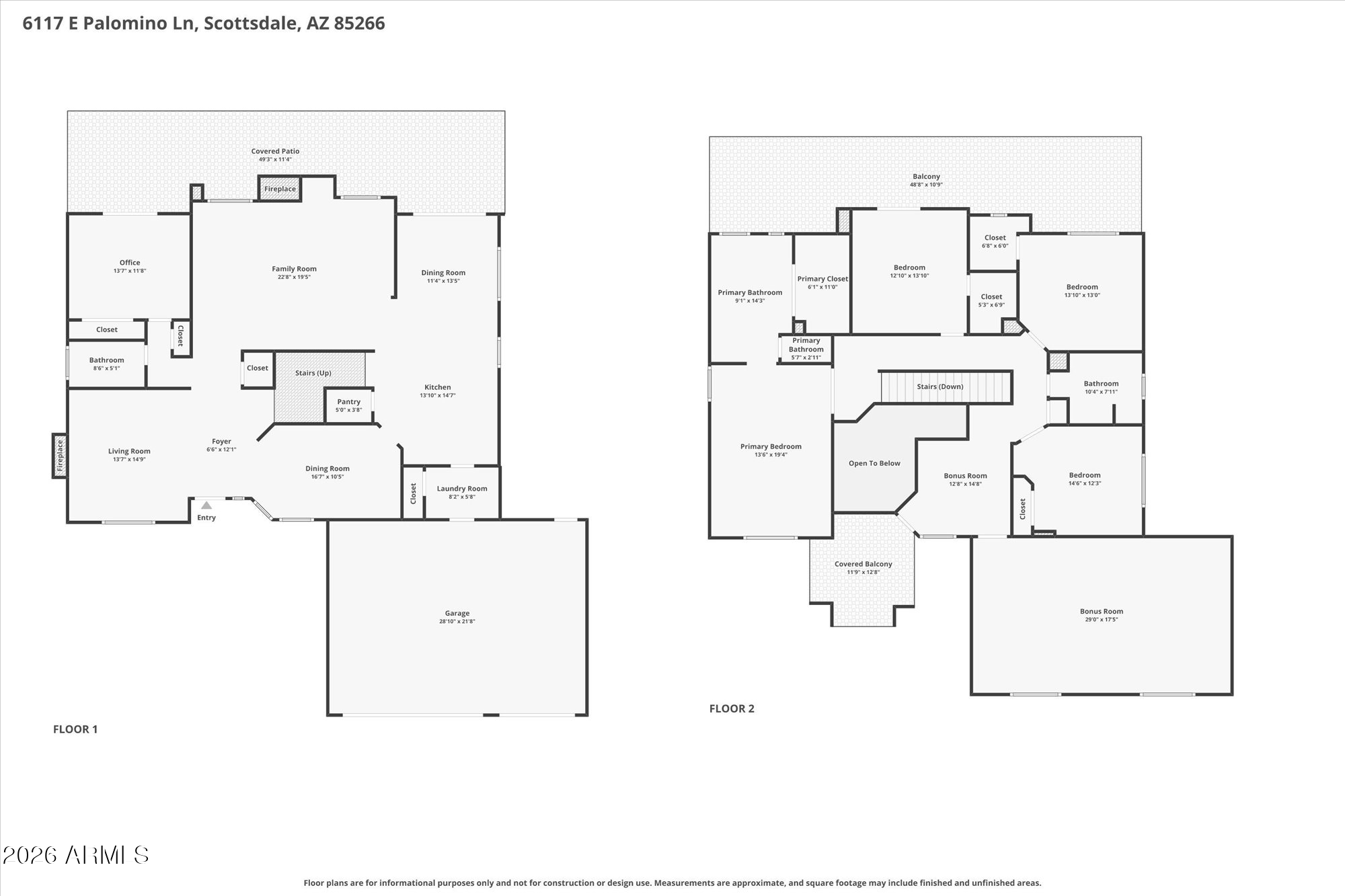 6117 E PALOMINO Lane