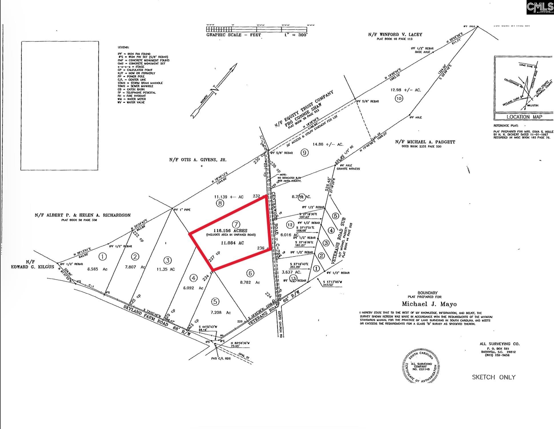 0 Centerwood Rd. (R& R Farms Lot 7)