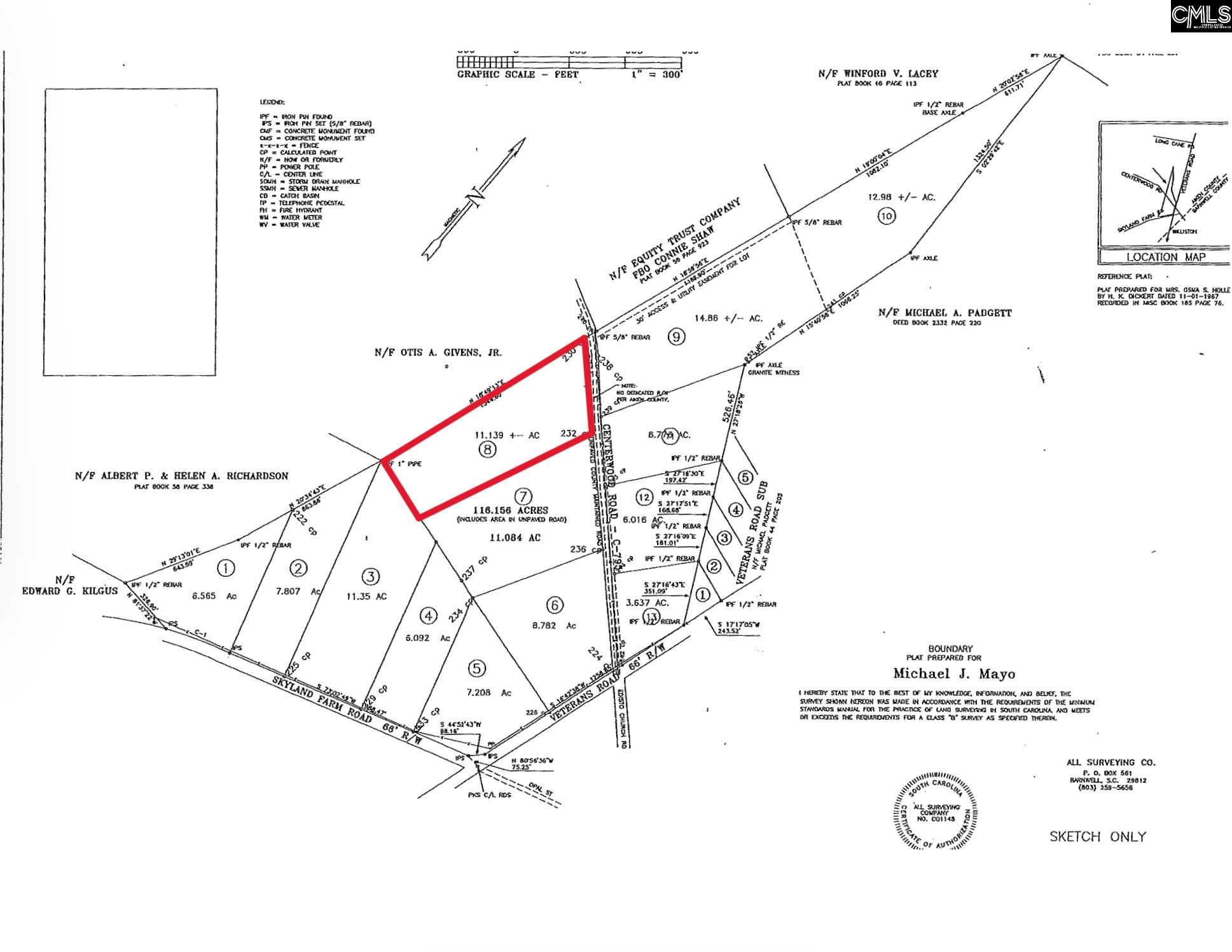 0 Centerwood Rd. (R&R Farms Lot 8)