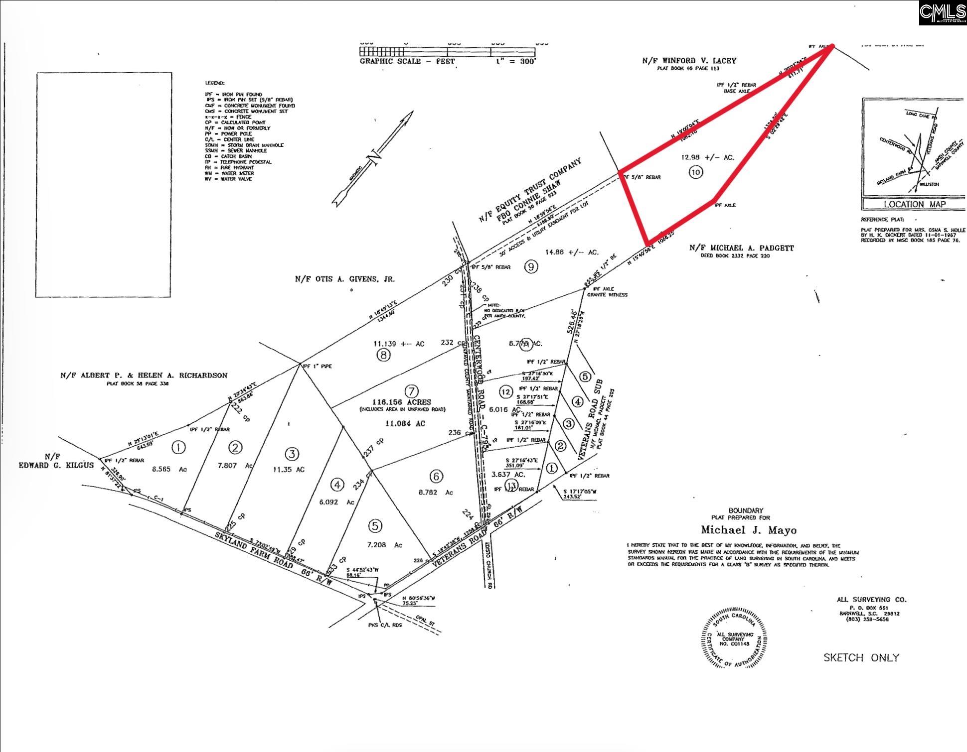0 Centerwood Rd. (R&R Farms Lot 10)