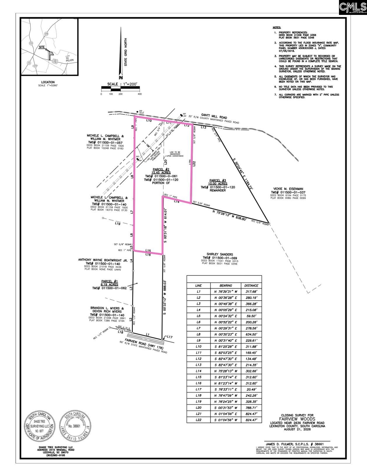 TBD Gantt Mill Road Parcel 2